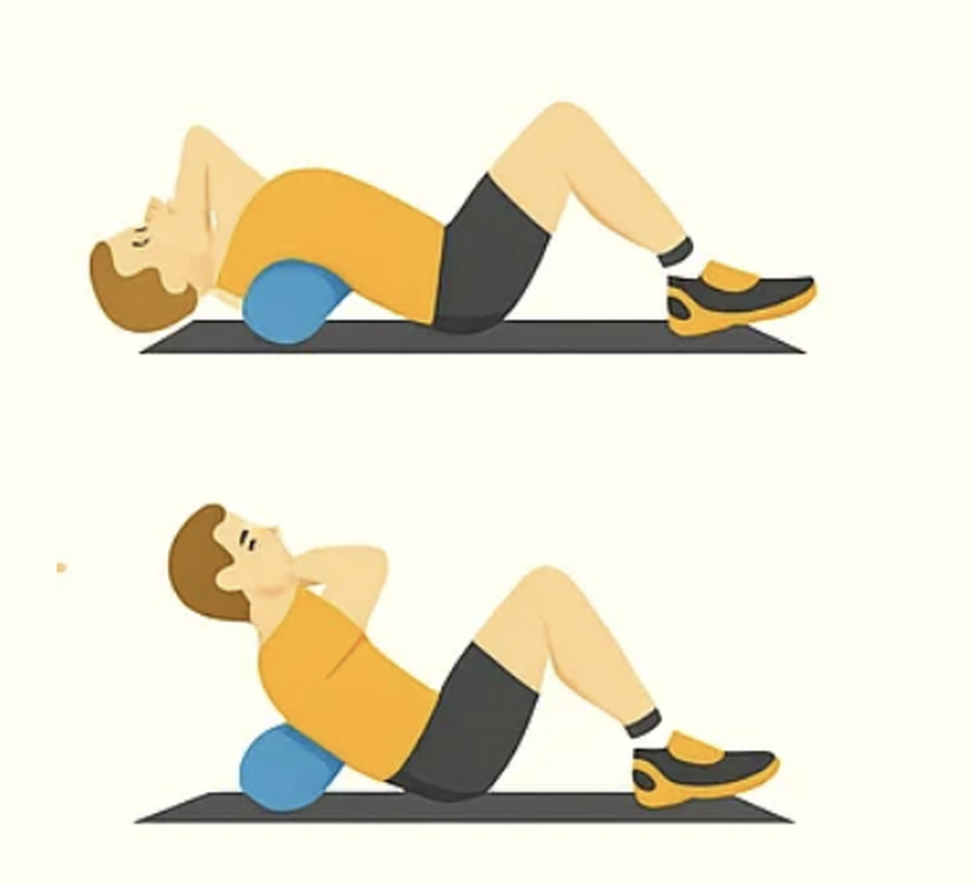 thoracic extension stretch for back pain